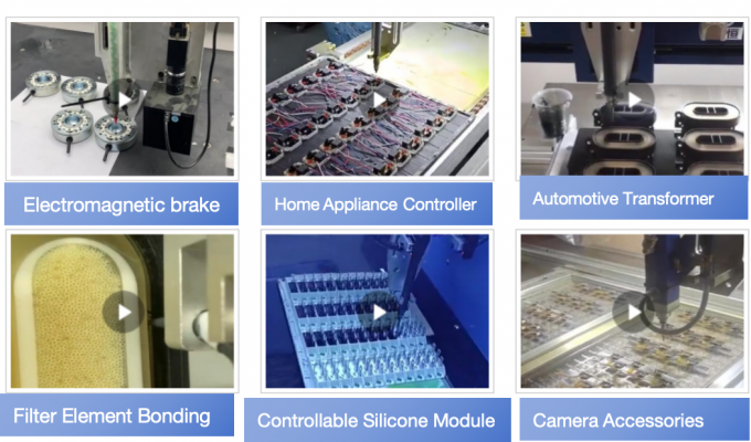 ダヘング PGV-501 精密配送機 自動混合 双固化粘着剤 + 20MP ビジョンキャプチャシステム 2