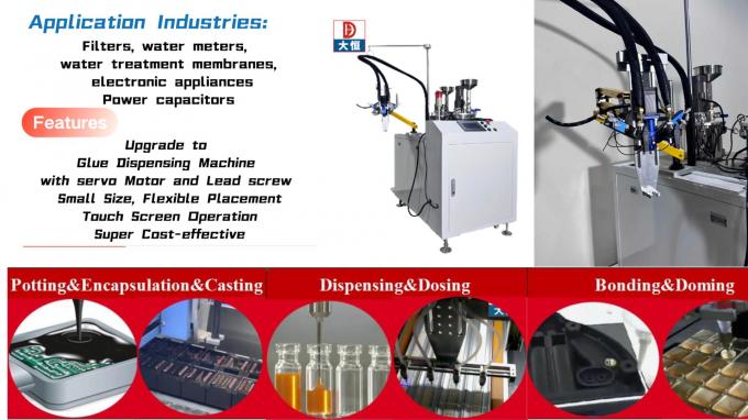 オートマティック LED ドライバー 接着剤 配送機 シンプル ドージング ロボット 0