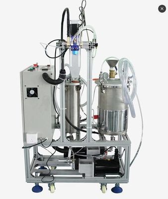 一貫した混合と配給のためのプログラム可能な粘着器