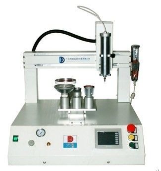 高精度 SZD-400 工業用自動デスクトップ用接着機